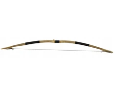 Loreho_Pl MEDINIS lankas 115cm QUIVER 10 STRĖLŲ SKYDAI Šaudymas iš lanko RUDAS