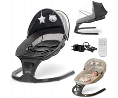 Lorelli Bouncer, Electric Rocker, Bluetooth nuotolinio valdymo pultas SIENA Graphite