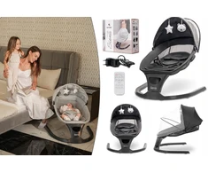 Lorelli Bouncer, Electric Rocker, Bluetooth nuotolinio valdymo pultas SIENA Graphite