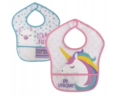 Lorelli Seilinukas kūdikiui su Velcro kišenėle, 2vnt LAMA UNICORN mergaitėms