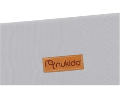 Lovos apsauginis turėklas 120 x 44 x 41 cm, Nukido pilkas