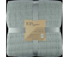 Lovos užtiesalas ELDORADO HOME, t. pilkos sp., 220 x 240 cm, 100% poliesterio