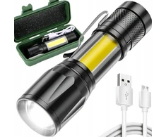 LTC Galinga Led latarka su Usb įkrovimu ir priartinimo funkcija