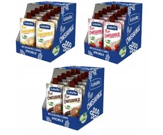 Lubella Oatmeal SET putėsiai bananiniai braškiniai 36 vnt
