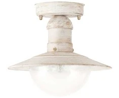 Pakabinamas šviestuvas Lubinis lauko šviestuvas Oslo IP44 Rabalux 60W E27 D24cm baltas