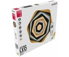 Lubinis šviestuvas Lubinis LED šviestuvas AVIDE ATINA, 85W, 3000-6400K, 7790/11600lm, dimeriuojamas, 53x4,5cm, su pultu