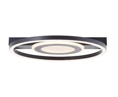Lubinis šviestuvas Lubinis LED šviestuvas BRILLIANT MAUREEN, 22 W, 3000 K, 2900 lm, juodos sp, Ø 37 x 5 cm