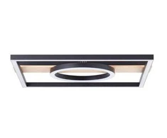 Lubinis šviestuvas Lubinis LED šviestuvas BRILLIANT MAUREEN, 24W, 3000K, 2700lm, juodos/medžio sp 42x40x5,5cm