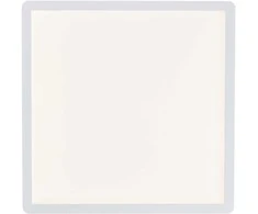 Lubinis šviestuvas Lubinis LED šviestuvas BRILLIANT MILTON, 18 W, 4000 K, 2400 lm, baltos sp, 30 x 30 x 2,6cm