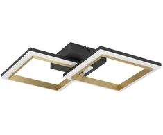 Lubinis šviestuvas Lubinis LED šviestuvas EGLO CALLIERA, 18,4 W 2500lm 4000 K, juodos/aukso sp, 31x52,5x8cm
