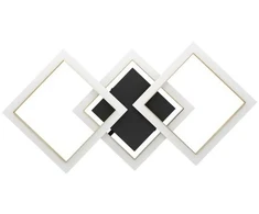Lubinis šviestuvas Lubinis LED šviestuvas EGLO CALLIERA, 20 W, 2500 lm, 4000 K, juodos/aukso sp, 31x59,5x9cm