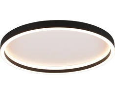 Lubinis šviestuvas 18W paviršinis šviestuvas ZUBIETA-A, Ø30cm, dimeriuojamas, juodas