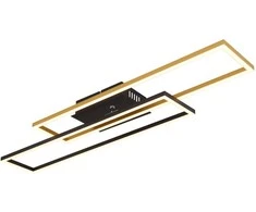 Lubinis šviestuvas Lubinis LED šviestuvas GLOBO DAKARI, 30W,3000K,3240lm,matinės juodos/aukso sp, 7,5x60x80cm