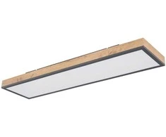 Lubinis šviestuvas Lubinis LED šviestuvas GLOBO Doro, 24W, 3000K, 2500lm, medžio sp., 80 x 20 x 6,5 cm