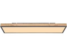 Lubinis šviestuvas Lubinis LED šviestuvas GLOBO Doro, 24W, 3000K, 2500lm, medžio sp., 80 x 20 x 6,5 cm