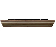 Lubinis šviestuvas Lubinis LED šviestuvas GLOBO HAYDEN, 30W, 3000K, 3100lm, medžio/juodos sp 80 x 20 x 5 cm