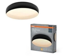 Lubinis šviestuvas Lubinis LED šviestuvas OSRAM ORBIS LIVIA 36W 3000K 4700lm Click DIM juodos sp 52x11,5cm