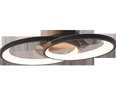 Lubinis šviestuvas Lubinis LED šviestuvas REALITY Malaga, 24W, 3000K, 2000lm, juodos sp., 30 x 57 x 8 cm