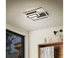 Lubinis šviestuvas Lubinis LED šviestuvas REALITY SPIRO, 22W, 3000K, 2500lm, juodos sp., 6x33x30cm