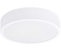 Lubinis šviestuvas Lubinis LED šviestuvas SOLLUX ONYX 30 3000K, baltas