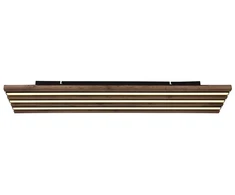 Lubinis šviestuvas Lubinis LED šviestuvas GLOBO HAYDEN, 30W, 3000K, 3100lm, medžio/juodos sp 80 x 20 x 5 cm