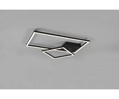 Lubinis šviestuvas Lubinis LED šviestuvas REALITY PADELLA, 25 W, 3000 lm 3000 K, DIM, juodos sp, 63x37x7cm