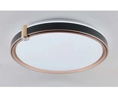 Lubinis šviestuvas Plafoninis LED šviestuvas BALTIK GAISMA, 48W, 3000-6500K, 1500lm,balt/auks,dim, ø50cm,su pultu