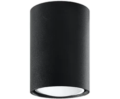 Lubinis šviestuvas TK LIGHTING RONDO Juodas 30, 1xE27, LED max 15W