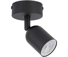 Lubinis šviestuvas TK LIGHTING TOP Juodas 1, 1xGU10 LED 10W