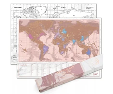 Luckies of London Pasaulio žemėlapis, 42 x 29,7 cm