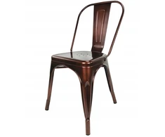 Lugano CORSICA COPPER TOLIX metalinė palėpės kėdė