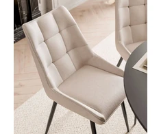 Lukmebel ESME BEIGE minkšta kėdė