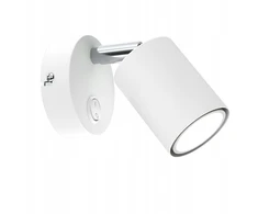 Luminex Lampa ścienna Kinkiet FUN Baltas 1xGU10 Pokój Dziecka Dziecięcy