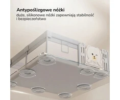 Lumpurini KOJEC DLA DZIECKA NIEMOWLĄT 150X180 BEZPIECZNY BASEN Žaidimų aikštelė Z DRZWIAMI