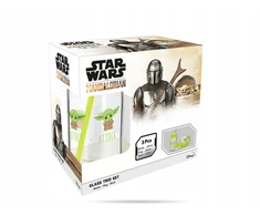 Lunchbox Mandalorian Star Wars stiklo rinkinys TRIO INVICTUS 1928 m