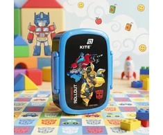 Lunchbox ze sztućcami dla chłopców 750 ml do szkoły Transformers Kite