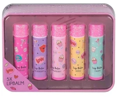 Lūpų balzamų rinkinys Create it 84528A, 5 vnt