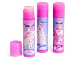 Lūpų balzamų rinkinys vaikams Little Unicorn Lip Trio Martinelia 1 vnt
