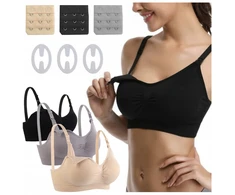 Luvu FEEDING BRA BESIŪLĖ NYTĖSIO LEMMENĖLĖ, minkštas RINKINYS 3 vnt L