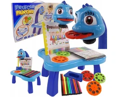 Luxma Dinozaur Projektorius Piešimui su Muzika ir Žibintuvėliu