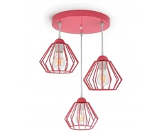 Luxolar Lampa sufitowa żyrandol dziecięcy plafon LED 724E3