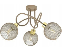 Lubinis šviestuvas Luxolar Lampa sufitowa Żyrandol Sypialnia pokoju dziecka Kaszmir Ecru Beżowa dzieci
