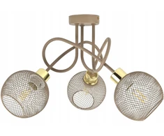 Lubinis šviestuvas Luxolar Lampa sufitowa Żyrandol Sypialnia pokoju dziecka Kaszmir Ecru Beżowa dzieci