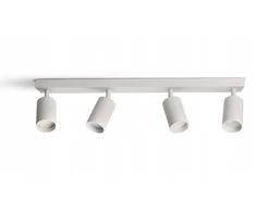 Luxolar Lubinė lempa Šviestuvas Plafon Vamzdžiai Metalinis SPOT BG4 LED 4xGU10 Baltas