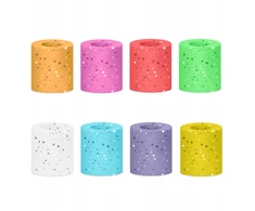Lyginimo karoliukai 10mm Glitter 1500vnt Maxi Junior La Manuli