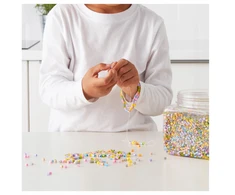 Lyginimo karoliukai lyginimo mašina 13 000 vnt IKEA PYSSLA 0,6kg pastelė
