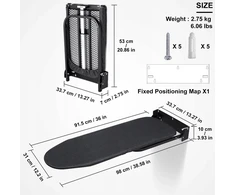 LYGINIMO LENTA 31X91,5cm SULANKSTAMA ANT SIENOS, KOMPAKTIŠKA, ILGA, PRAKTIŠKA