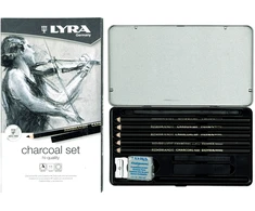 LYRA Rembrandt CHARCOAL SET 12 prekių