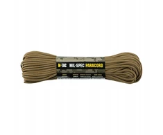 M-tac Paracord 550 Mil-spec Nailono Virvė 30m Juoda/kojotų