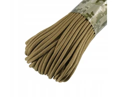 M-tac Paracord 550 Mil-spec Nailono Virvė 30m Juoda/kojotų